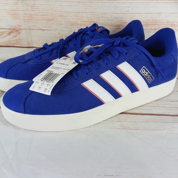 Adidas Men's Royal Blue and White Sneakers Size 12 - Picture 5 of 6